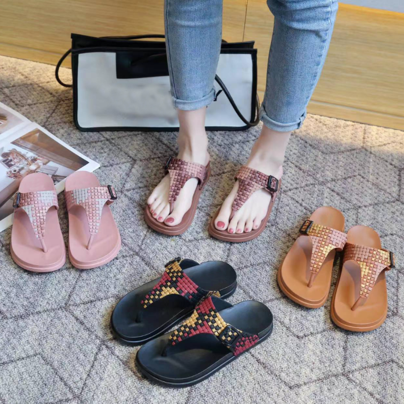 Orthopedic Women Sandal Arch Support Open Toe Elastic Summer
