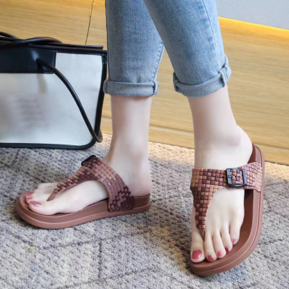 Orthopedic Women Sandal Arch Support Open Toe Elastic Summer