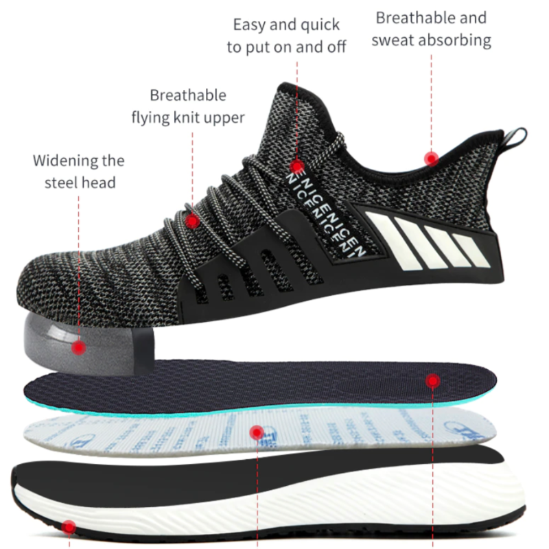 Orthopedic Shoes Women And Men Arch Support Breathable Water-Resistant