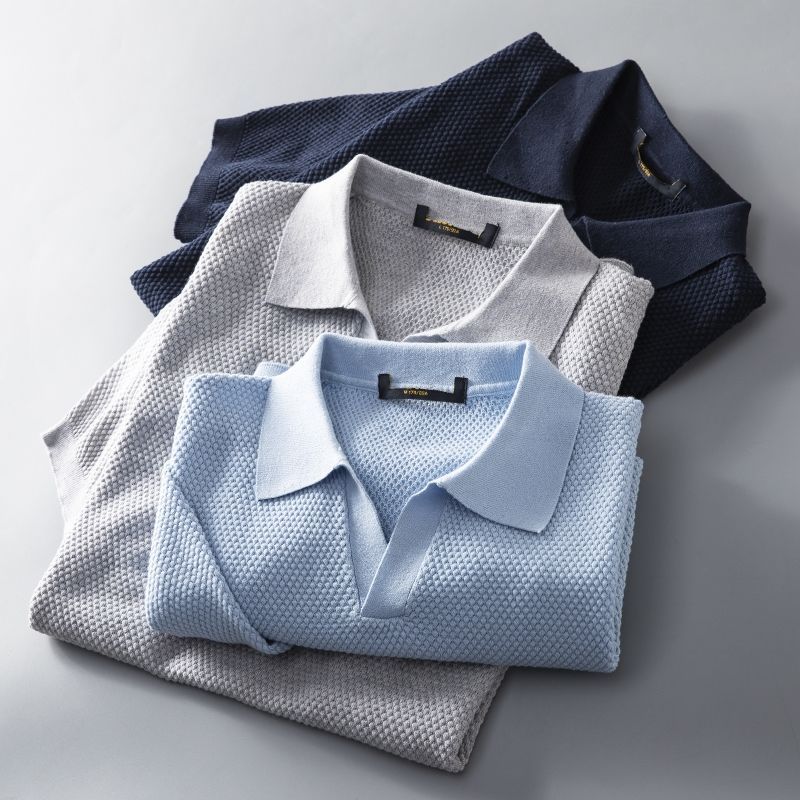 Knitted Cotton Shirt for Men