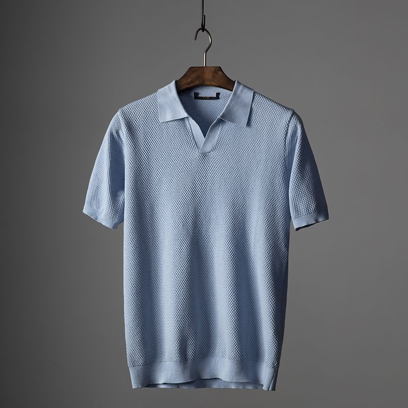Knitted Cotton Shirt for Men