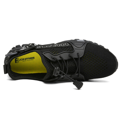 Outdoor Mountaineering Hiking Rock Climbing Breathable Fly Knitting Low Top River Trace Shoes