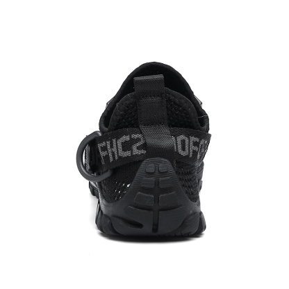 Outdoor Mountaineering Hiking Rock Climbing Breathable Fly Knitting Low Top River Trace Shoes