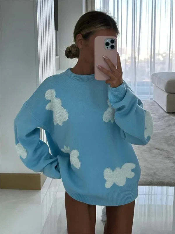 Retro soft pullover