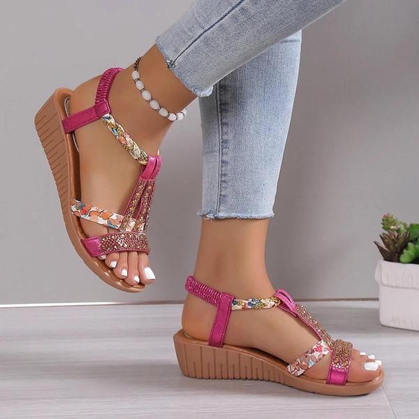 BOHO Open Toe Orthopedic Sandals