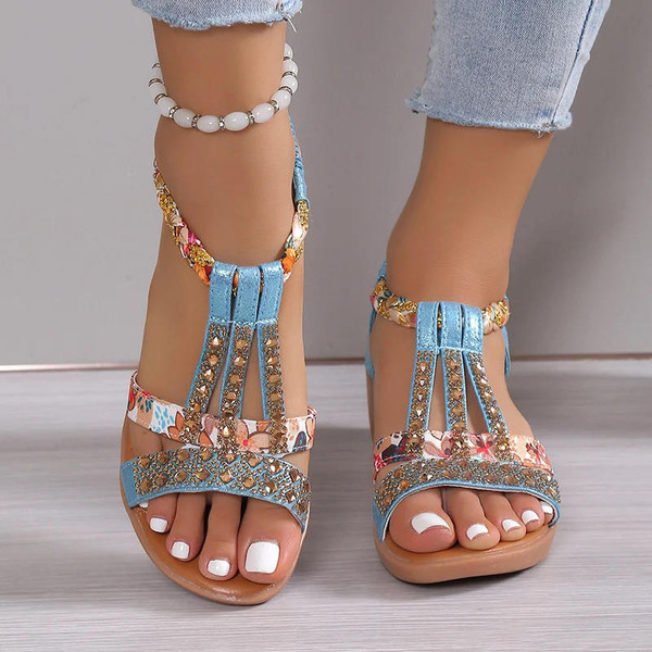 BOHO Open Toe Orthopedic Sandals