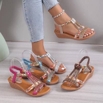 BOHO Open Toe Orthopedic Sandals