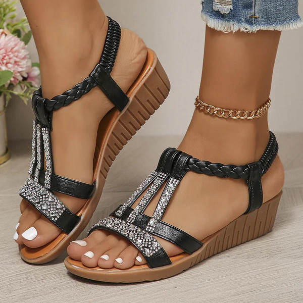 BOHO Open Toe Orthopedic Sandals