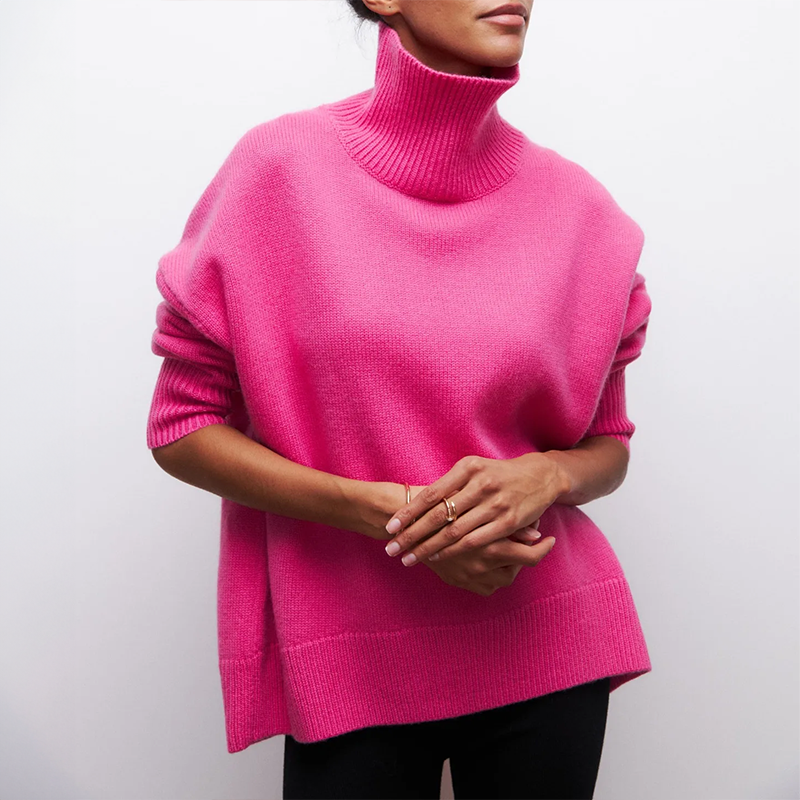 Knit Turtleneck Sweater