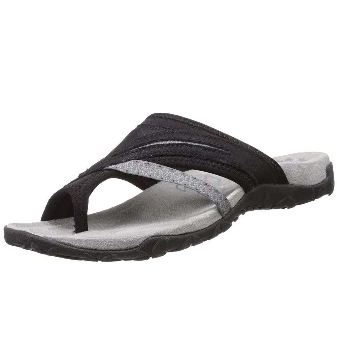 Men Orthopedic Sandals Summer Comfy Cross Strap Flip-flops