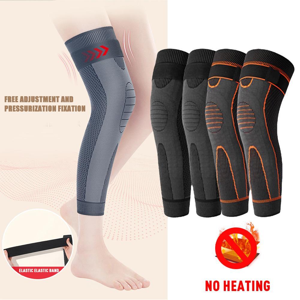 Ultra Knee Pads Long Compression Sleeve Support Fitness Gear Leg Brace Protector (1 Pc)