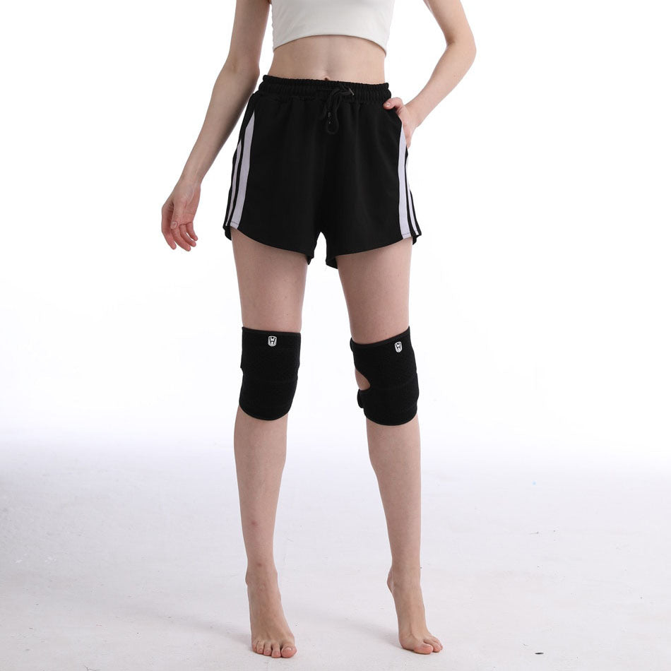 (2 PCS) EVA Knee Pads Unisex Patella Brace Support Fitness Extra Soft Adjustable Strap Protector