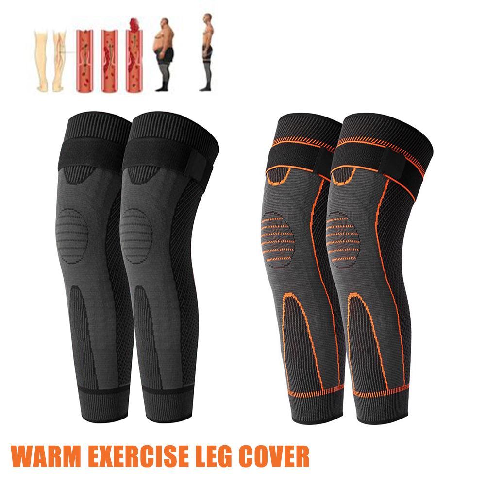 Ultra Knee Pads Long Compression Sleeve Support Fitness Gear Leg Brace Protector (1 Pc)