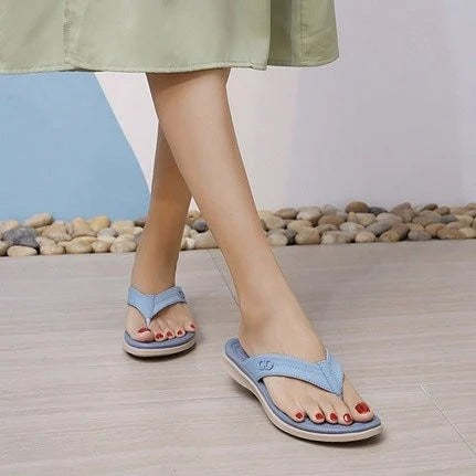 Orthopedic Women Sandals Soft Sole Massage Casual Summer Beach Flip-flops
