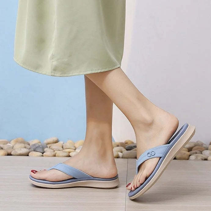Orthopedic Women Sandals Soft Sole Massage Casual Summer Beach Flip-flops