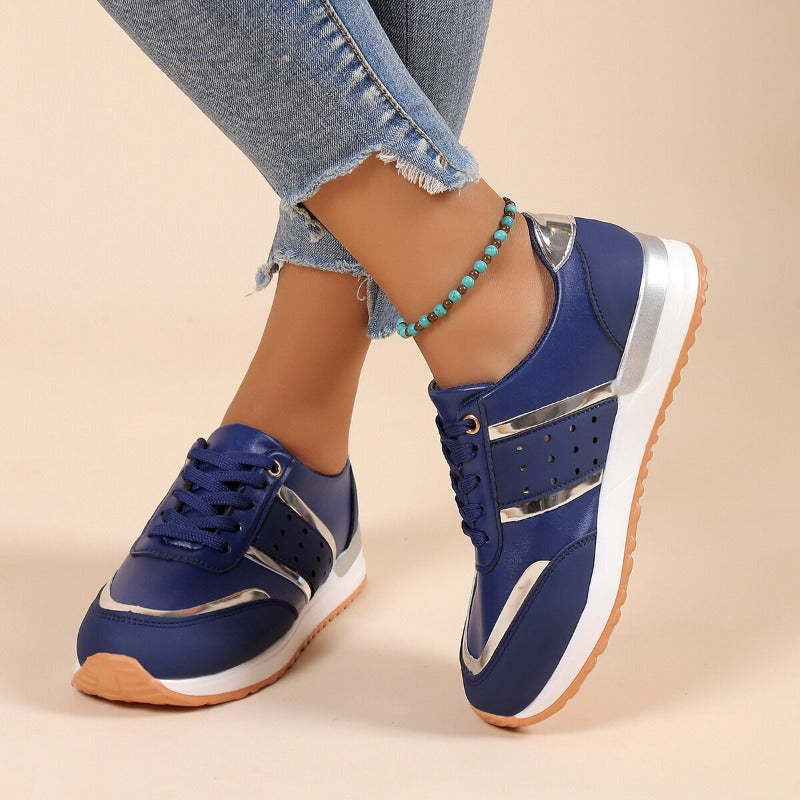 Orthopedic Shoes Women Sneakers Platform Leather Running Summer
