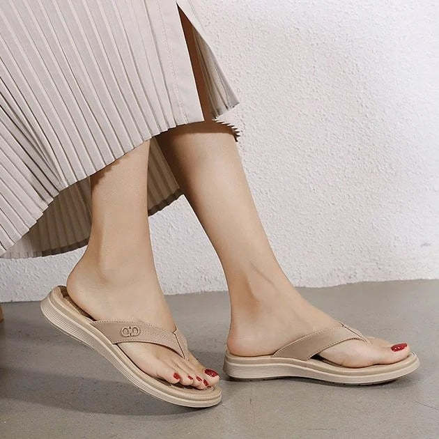 Orthopedic Women Sandals Soft Sole Massage Casual Summer Beach Flip-flops
