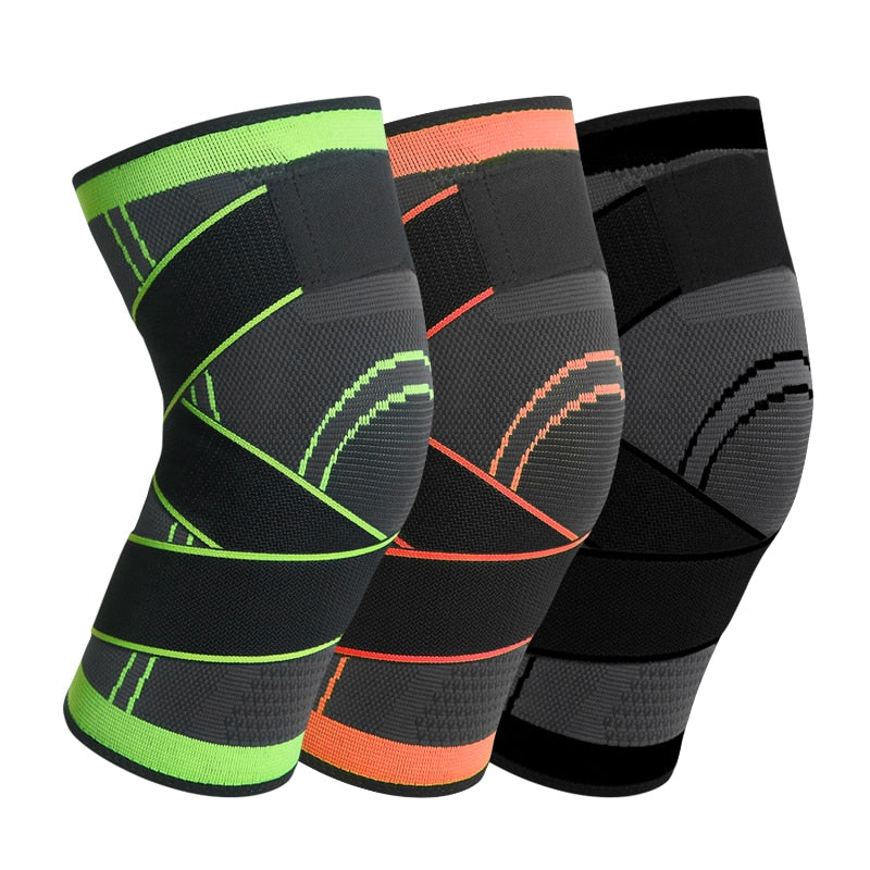Short Cross Knee Pads Leg Sporty Support Braces For Arthritis Joint Gym Protector