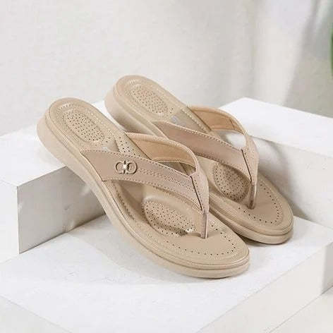 Orthopedic Women Sandals Soft Sole Massage Casual Summer Beach Flip-flops