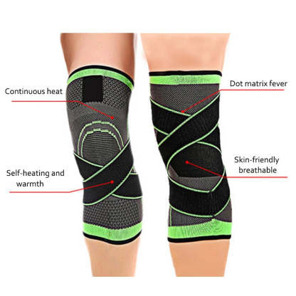 Short Cross Knee Pads Leg Sporty Support Braces For Arthritis Joint Gym Protector
