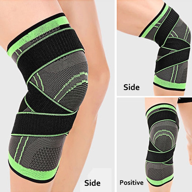 Short Cross Knee Pads Leg Sporty Support Braces For Arthritis Joint Gym Protector