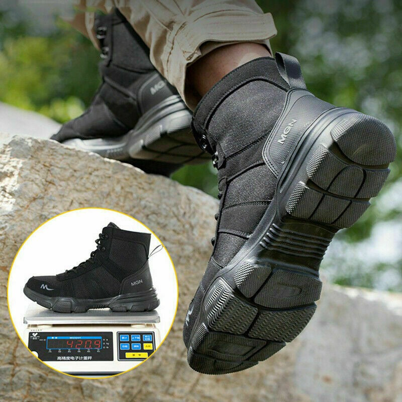 Orthopedic Men Snow Boots Plus Size Ankle Shoes