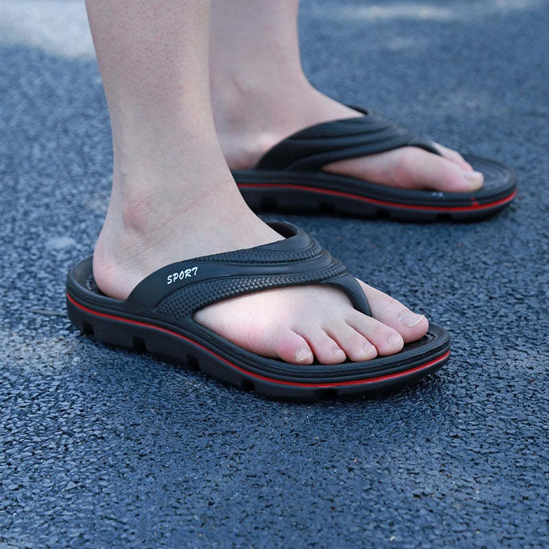 Men Orthopedic Sandals Elastic Anti-slip Flip-flops