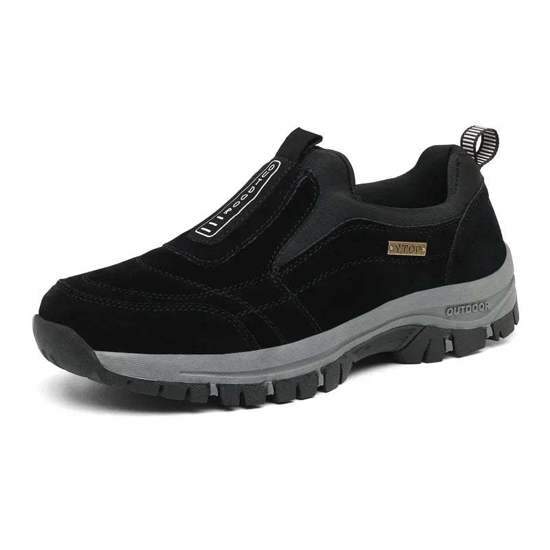 Orthopaedic Suede Leather Walking Shoes