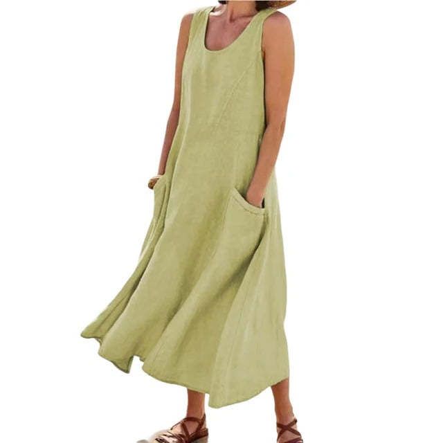 Oversized Tank Shirt Dress