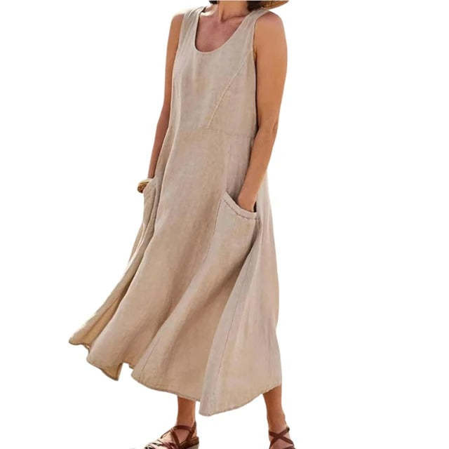 Oversized Tank Shirt Dress