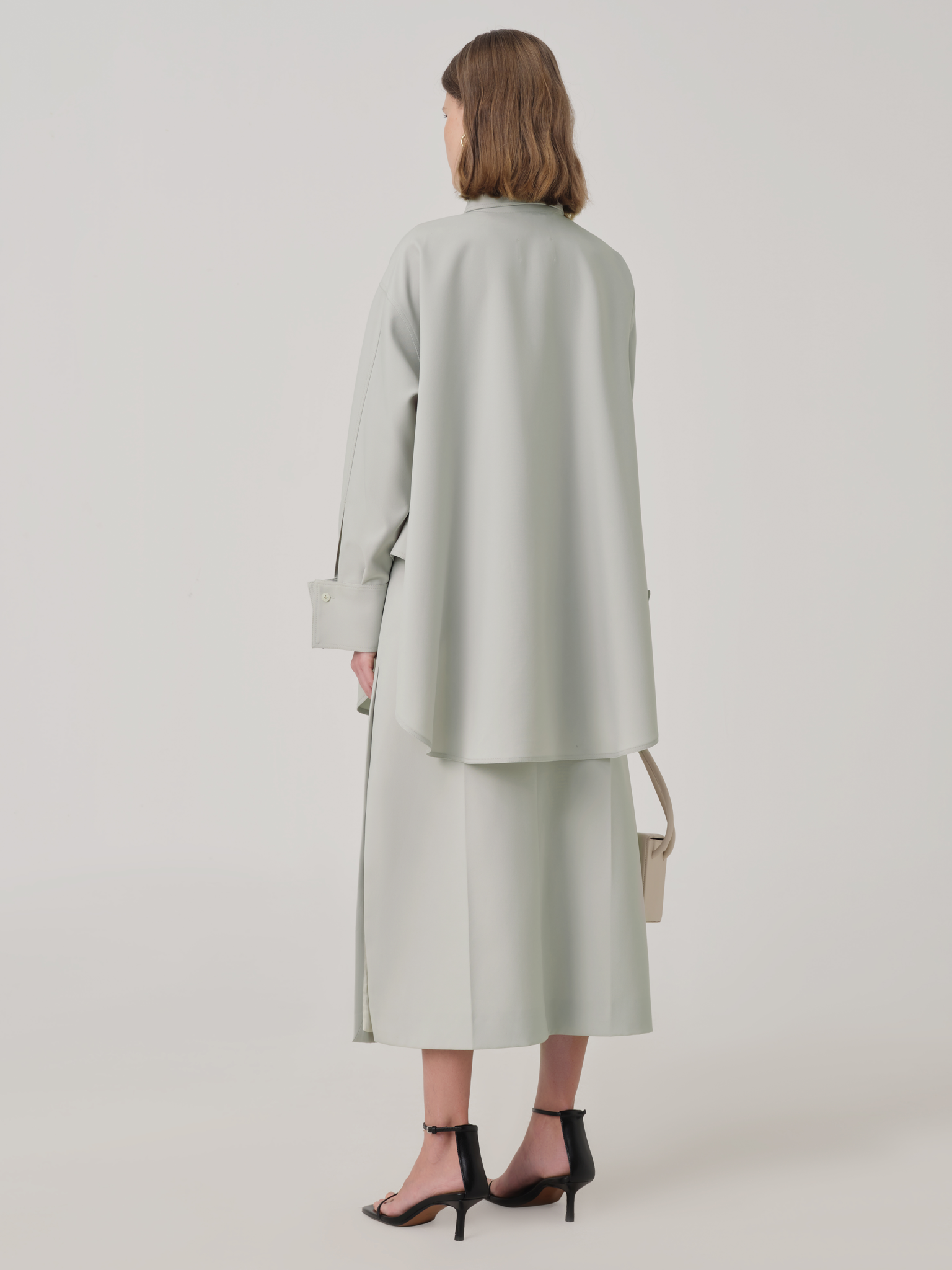 OVERSIZED COTTON POCKET SHIRT