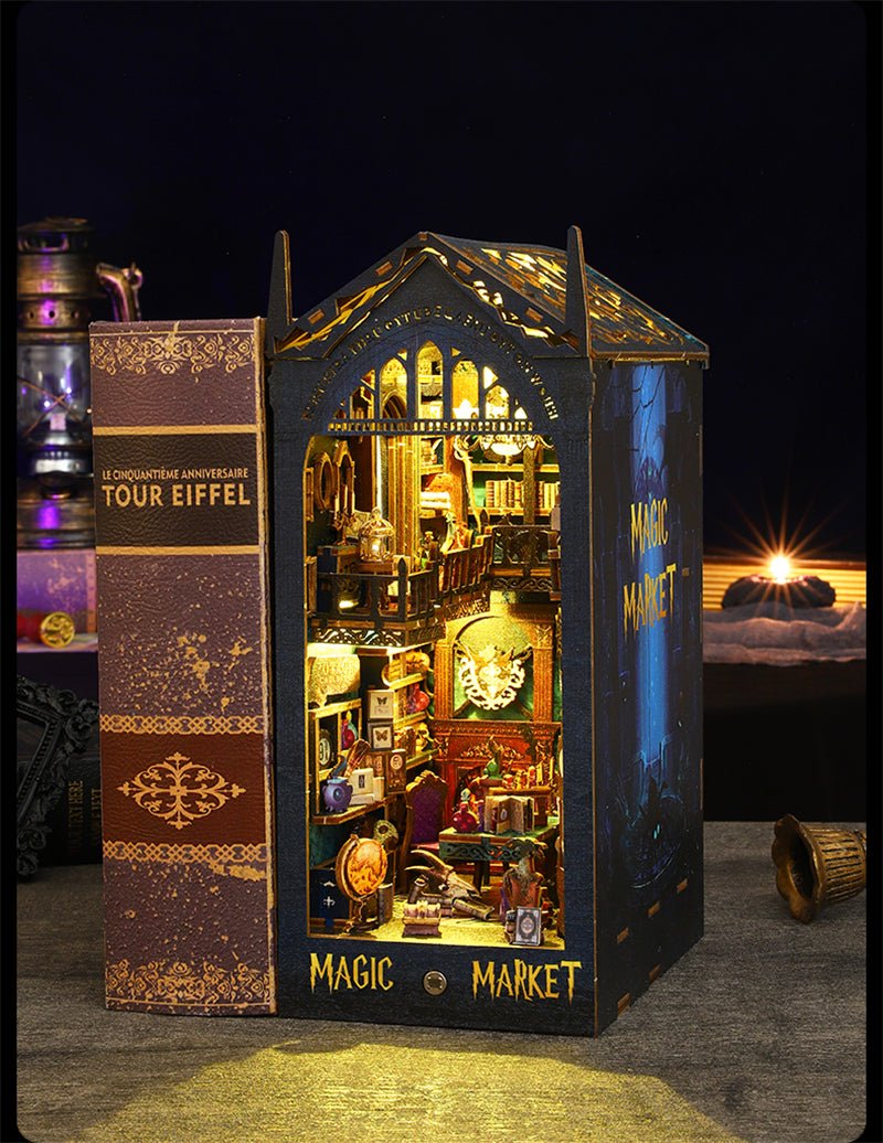 Magic Pharmacist Book Nook DIY Book Nook Kits The Alchemist Book