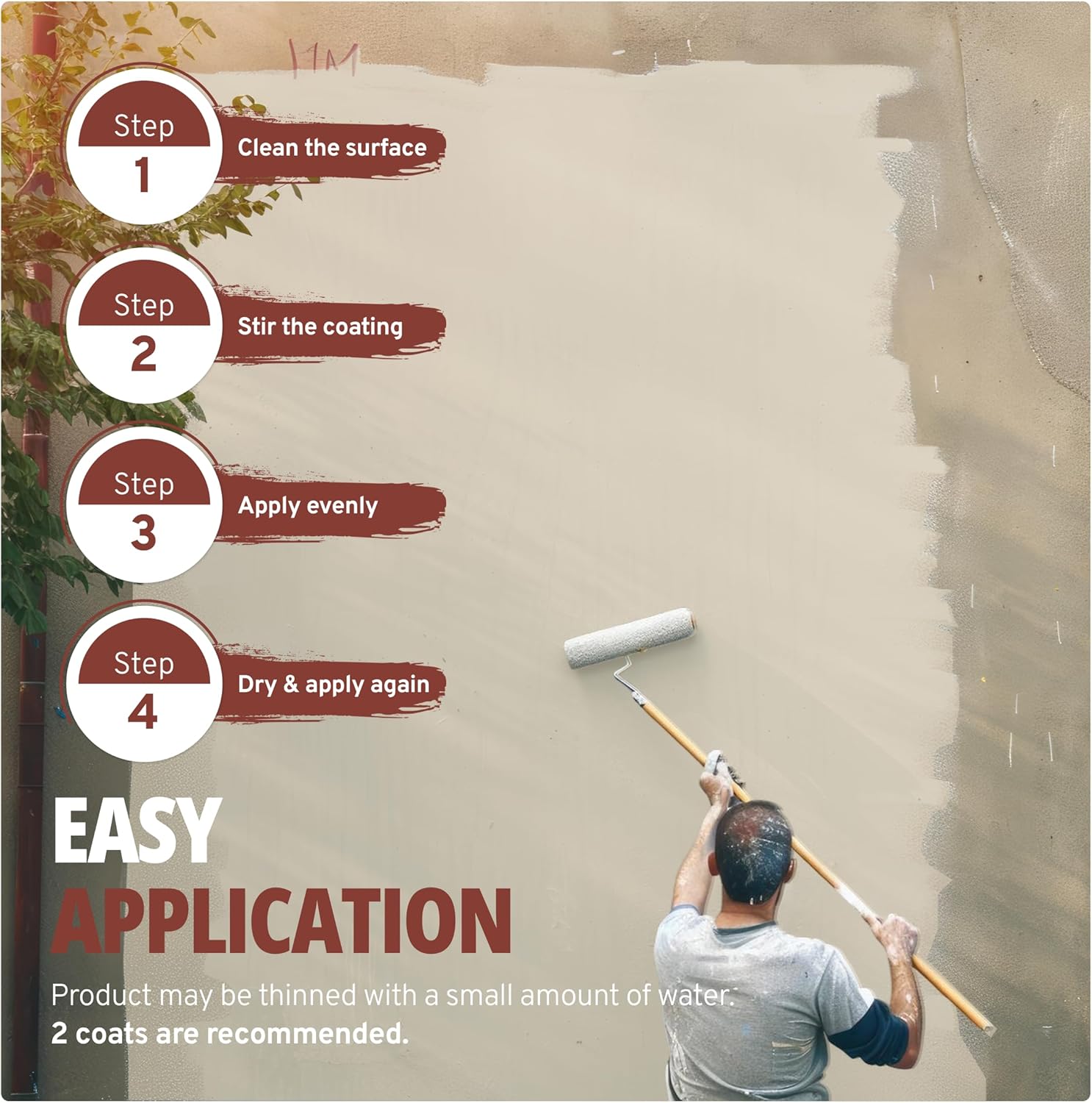 A-1150-7 Cool Pool - Tan Concrete Color Seal