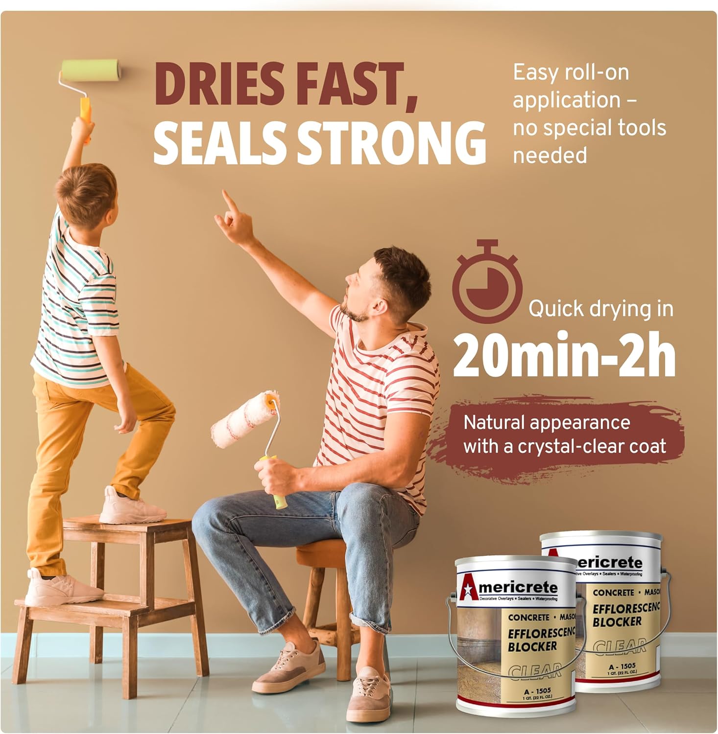 A-1505 Clear Efflorescence Blocker & Sealer