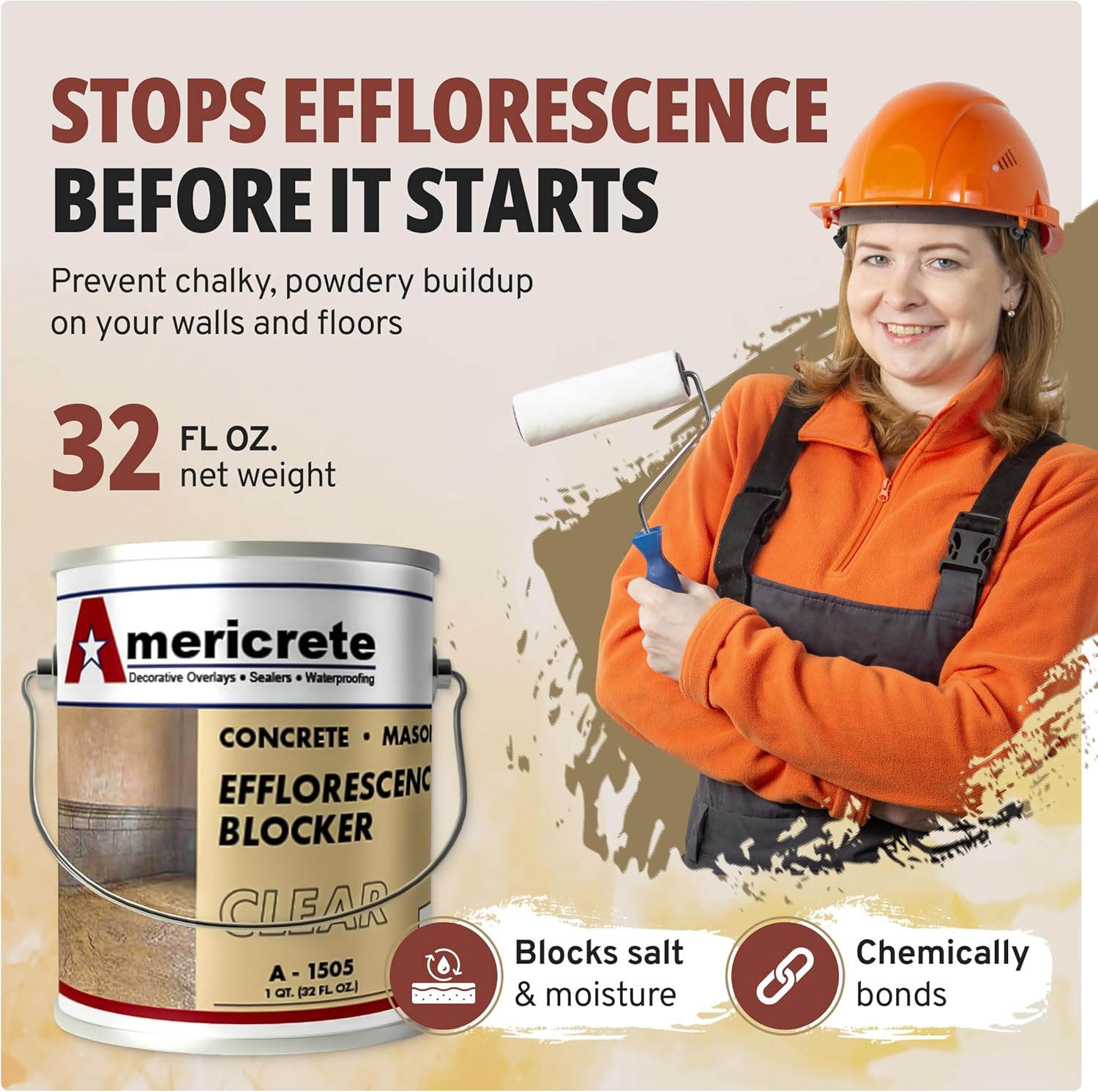 A-1505 Clear Efflorescence Blocker & Sealer