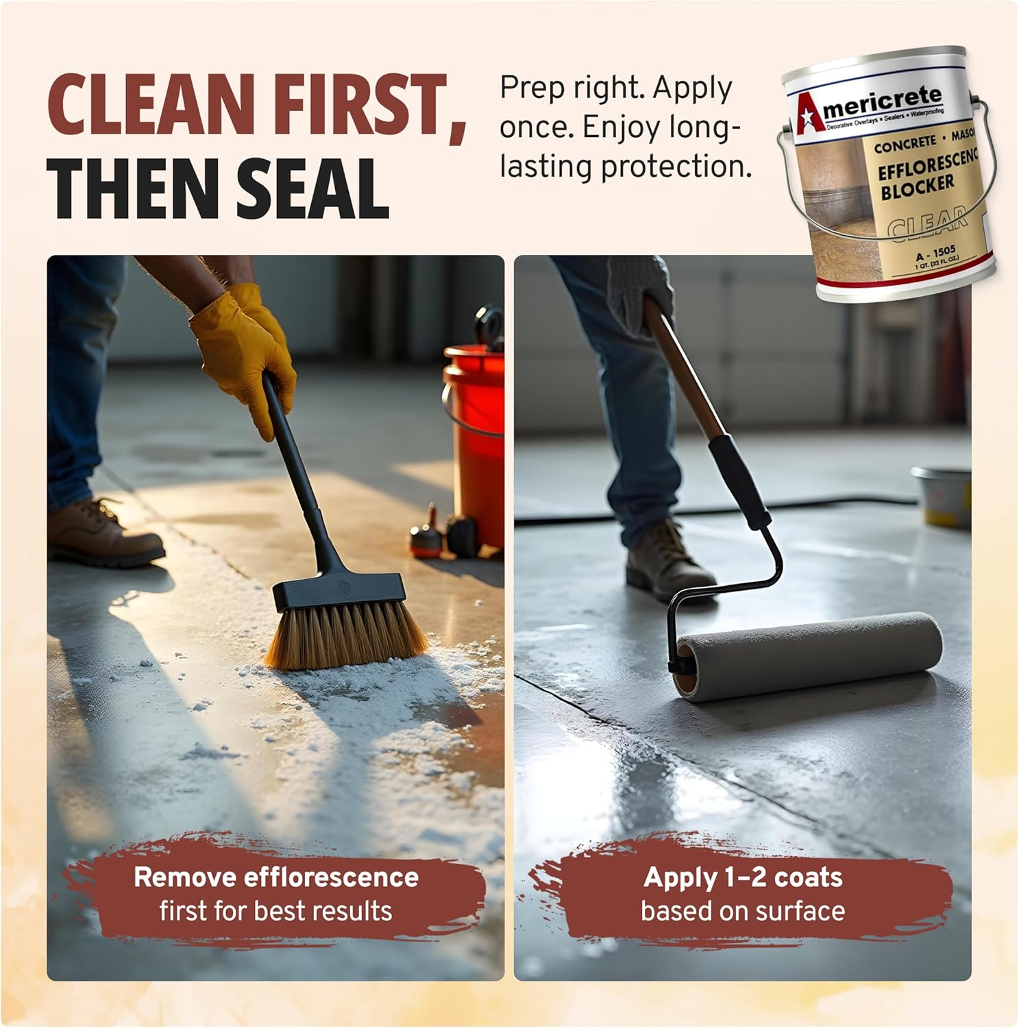 A-1505 Clear Efflorescence Blocker & Sealer