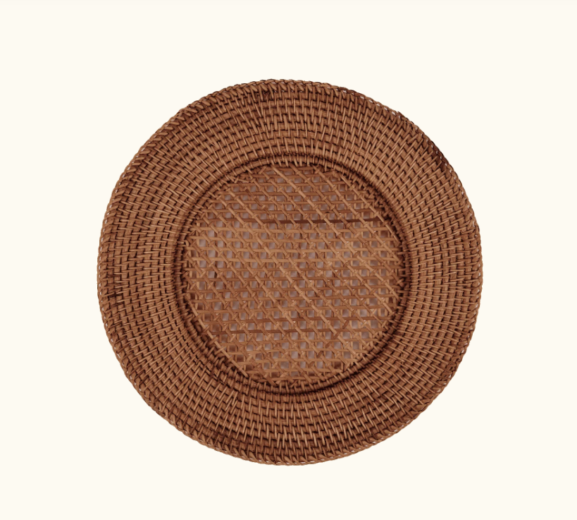Charge rattan placemat