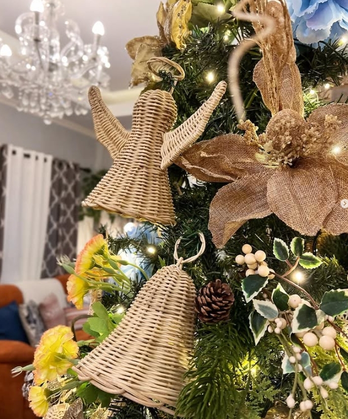 Rattan ornaments