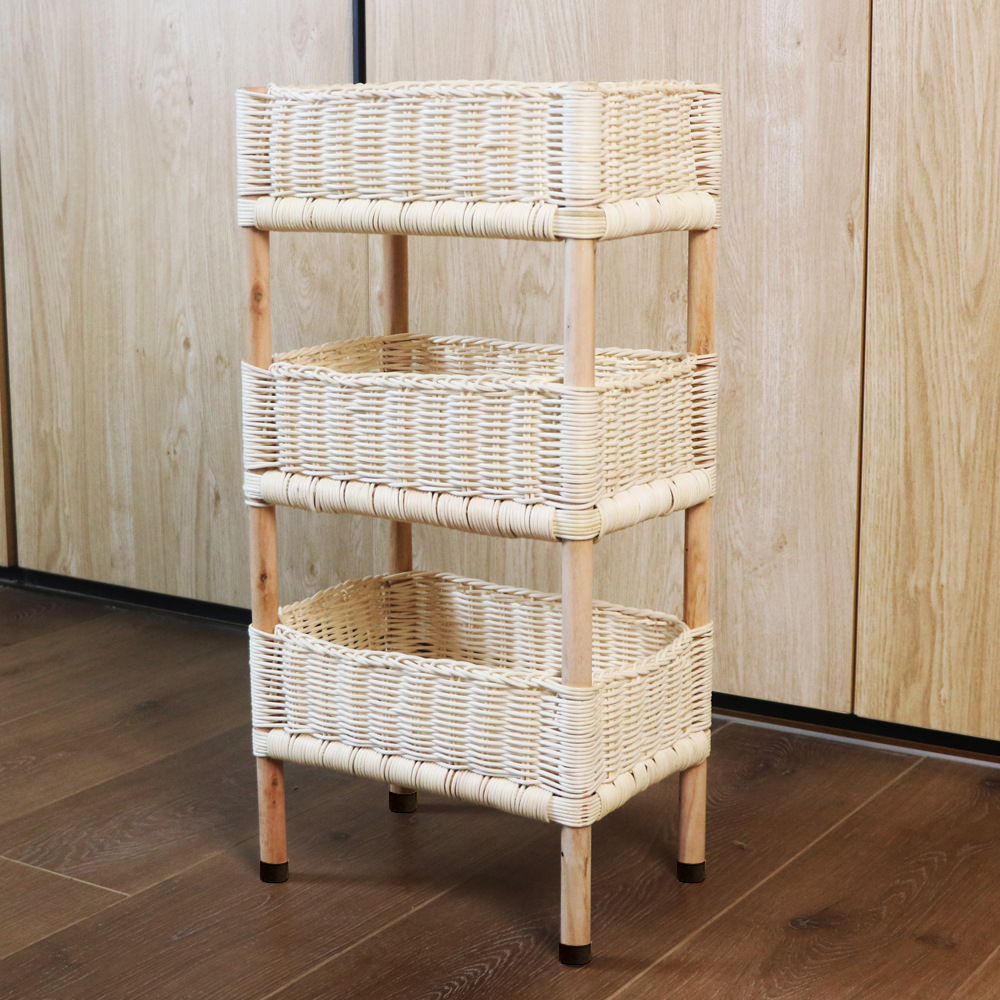Multi-layer storage baskets