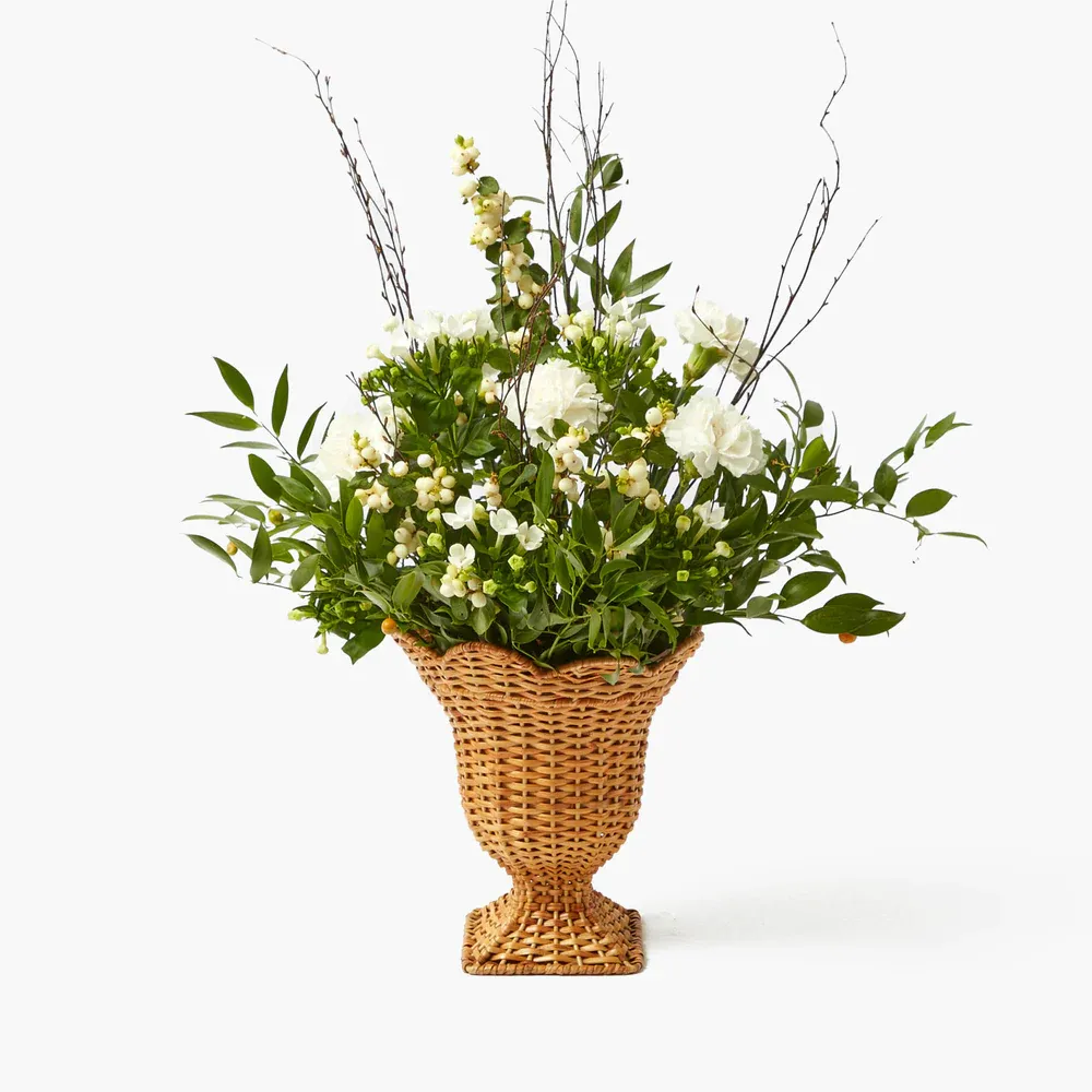 Rattan Vase