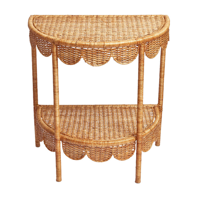 Rattan table