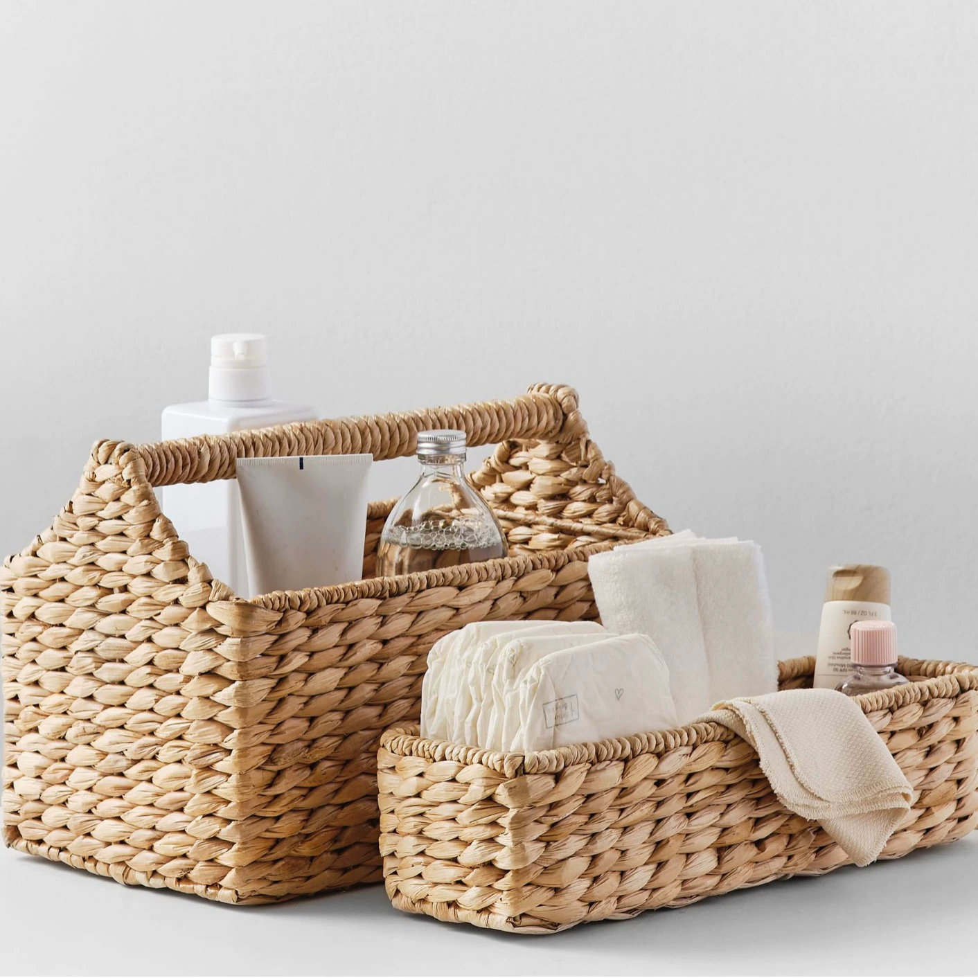 Water hyacinth basket