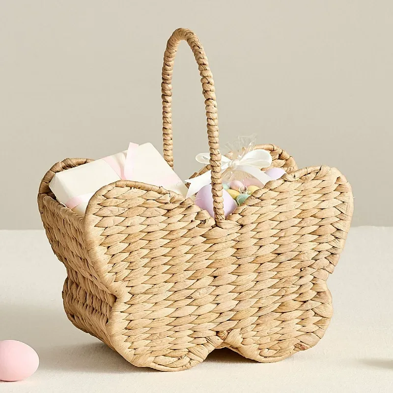 Water hyacinth basket