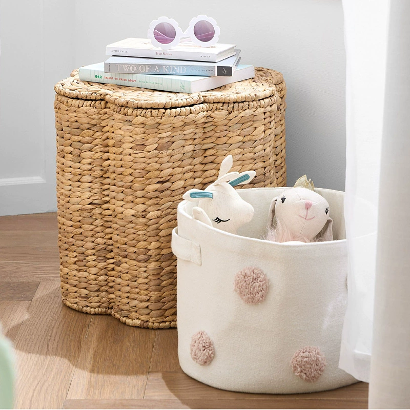 Water hyacinth basket