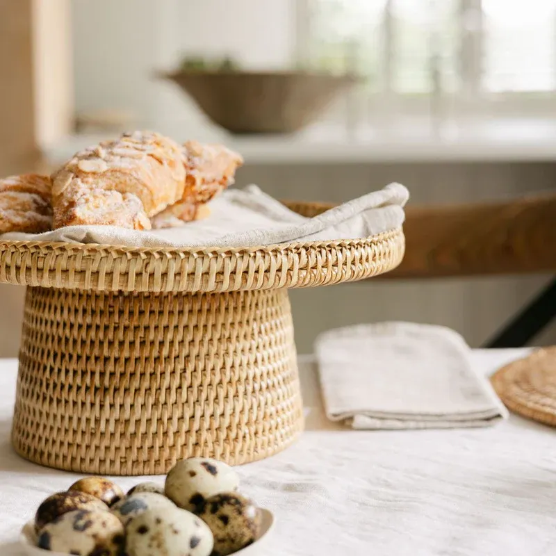 Rattan Cake Stand
