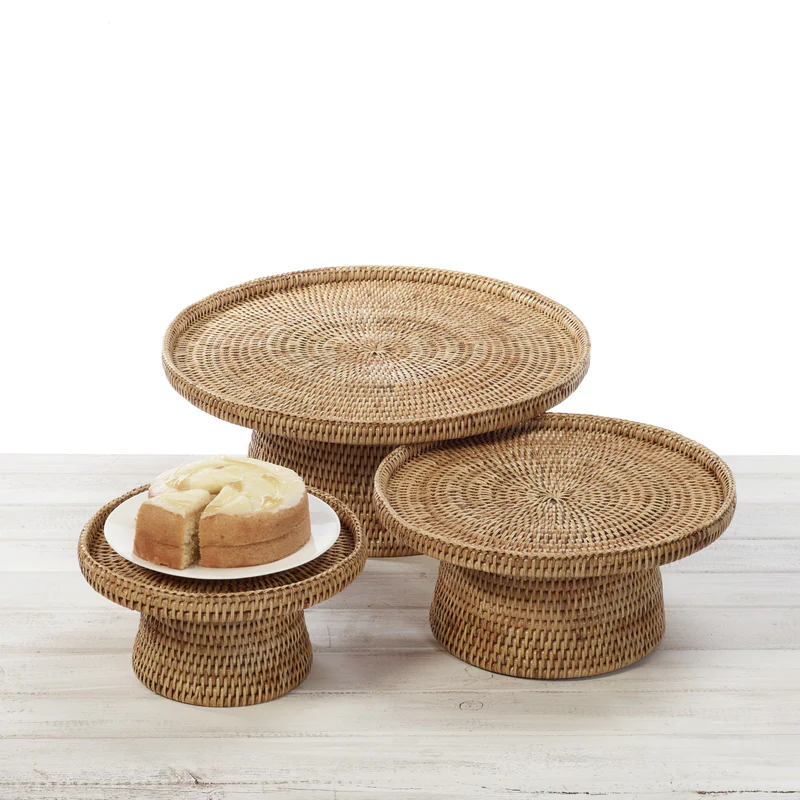 Rattan Cake Stand