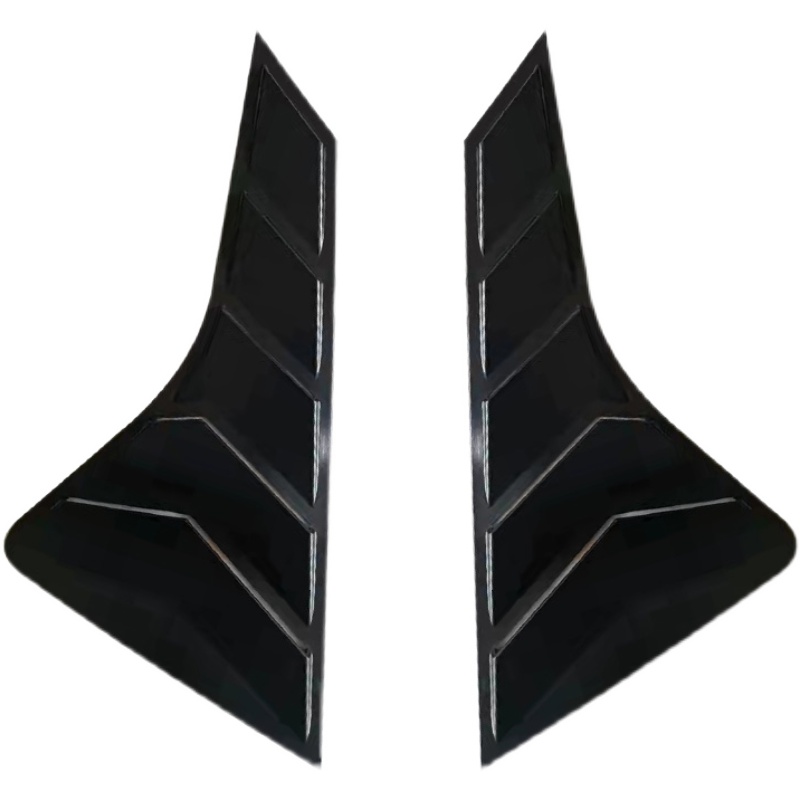 For Geely Coolray 2023 BinYue blinds modified with triangular glass air outlet decorative stickers, body exterior decorativ