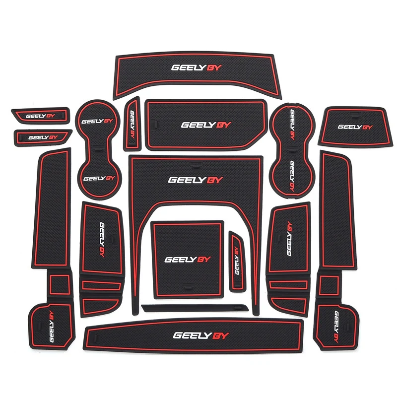 For Geely Coolray 2020 2021 Door Gate Slot Pad Car Accsesories Accessories for Vehicles Interior Automobiles Parts-YeHua MG Shop