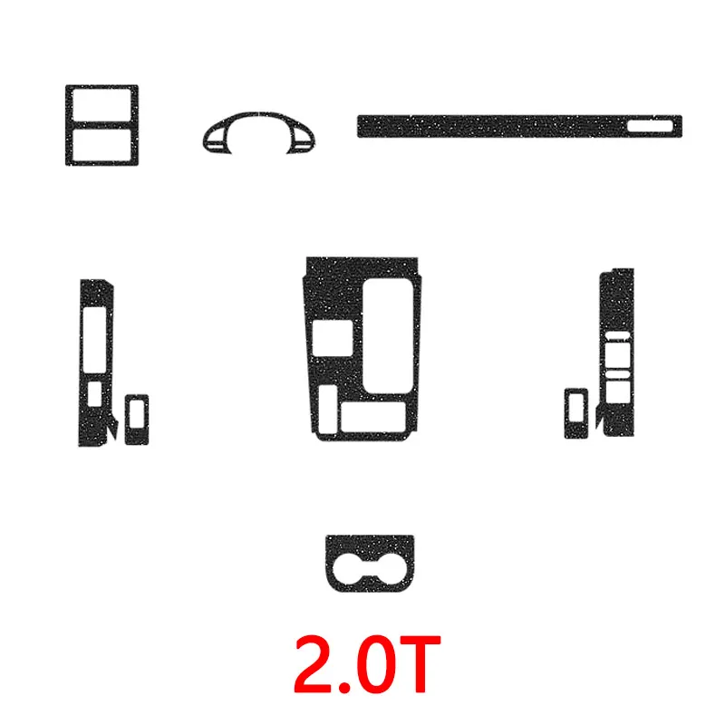 Central Control Film Baic BJ40 Plus 2021-2023 Gear Shift Panel Sticker-YeHua MG Shop