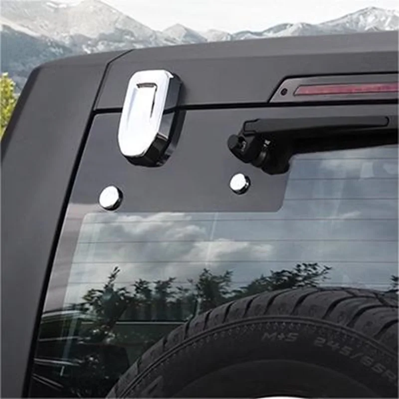 For Baic BJ40 Plus Ickx K2 2021-2022 Rear Windshield Hinge Cover Decorative Cover Tailgate Glass Small Round Cover